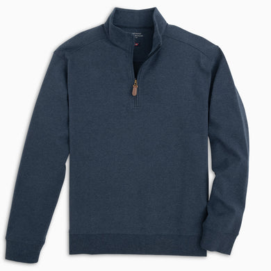 Chandler Performance Quarter-Zip Pullover – Navy