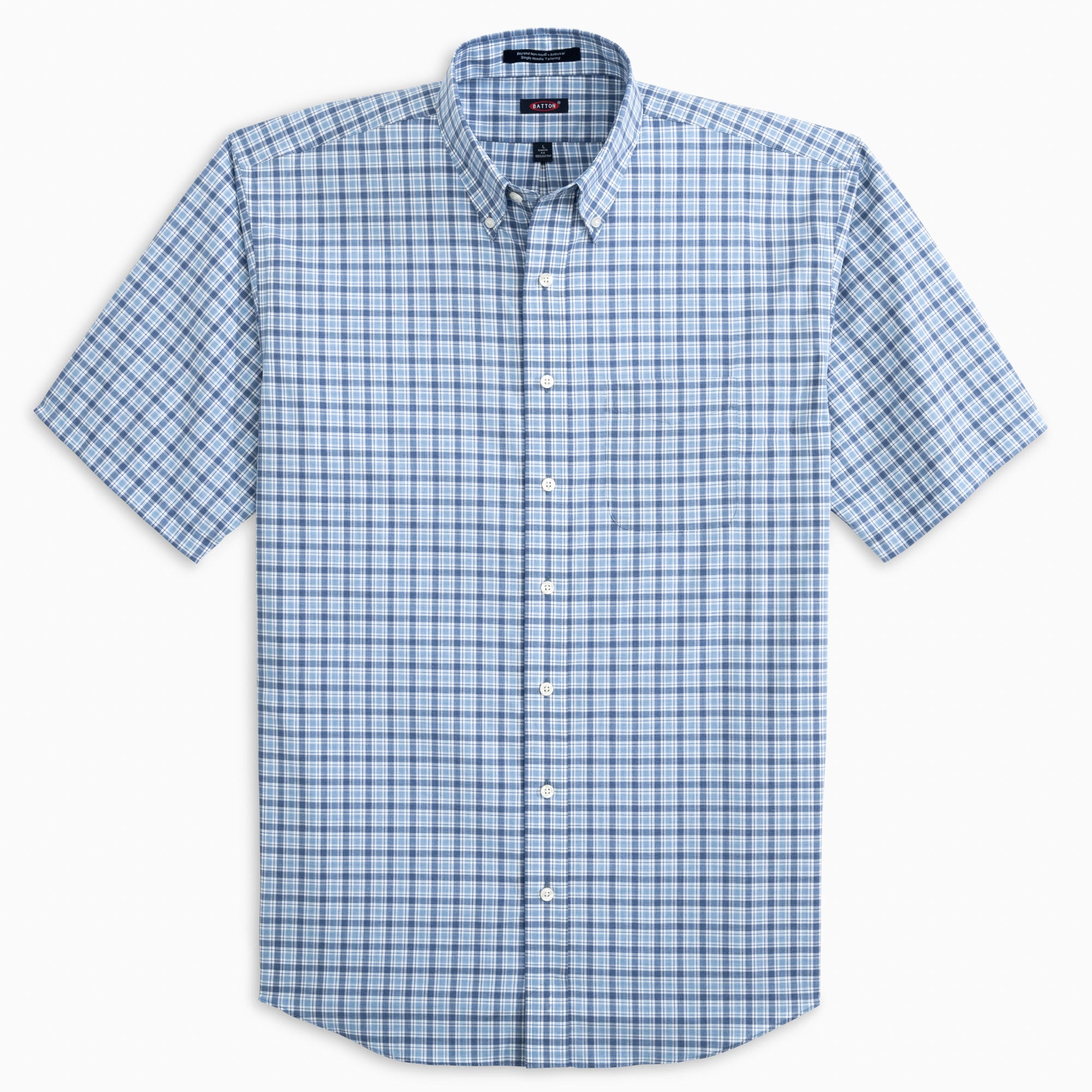 marco dress shirt The Marco Solid White with Tortoise Shell Buttons L / Solid White with Tortoise Shell Buttons